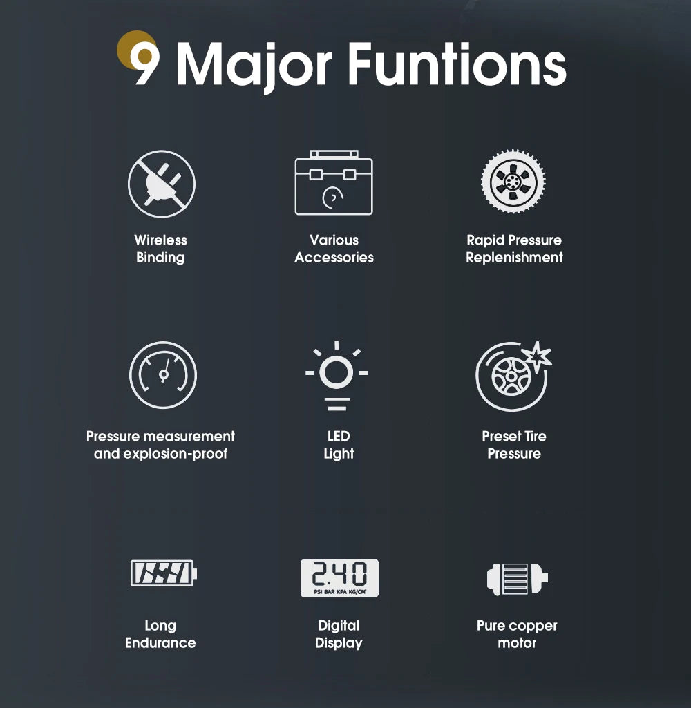 PumpGen™ - Rechargeable Air Pump